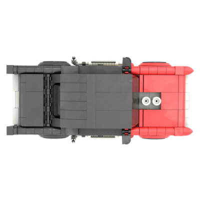 MOC: Retro 1950s Vintage Car 332 Pieces moc-120711 Building Toys Set