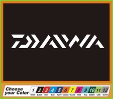 7 Fishing DIAWA fish tackle Vinyl Decal Stick...