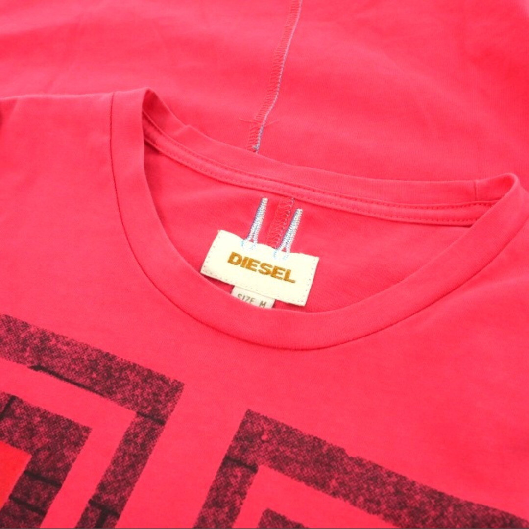 【DIESEL】 red cotton t-shirt （関税送料込） Heavy Cotton Adult T-Shirt | Staton-Corporate-and-Casual