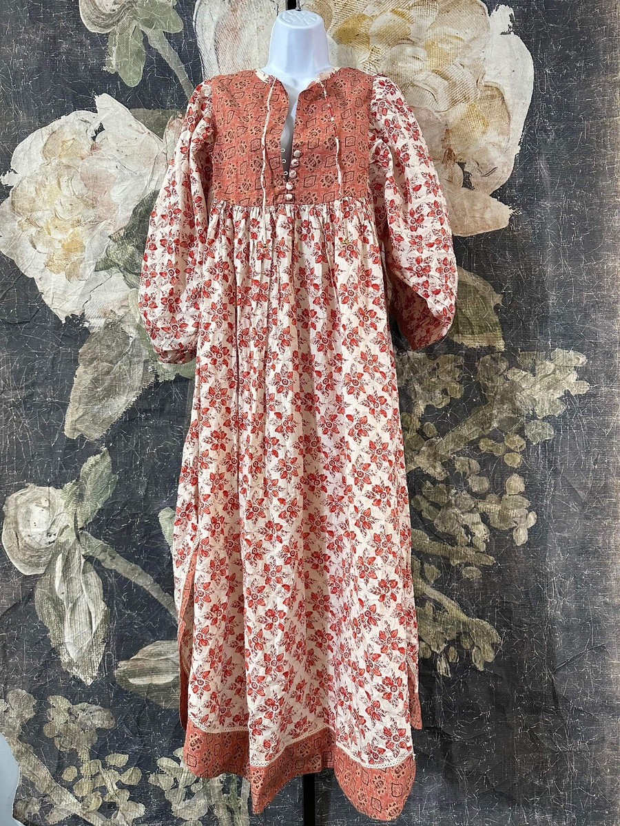 Free People Hazy Maisy Maxi Dress Earth Combo / S