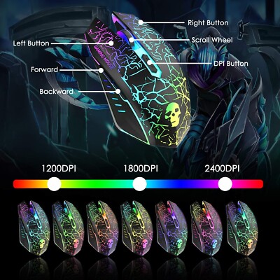 60% Verkabelt Gaming-Tastatur mit 61Tasten RGB für PC/Mac-Gamer und Schreibkraft