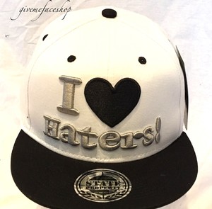 hater snapback cap
