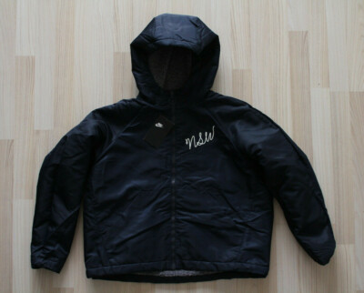 Nike NSW Sherpa Bomber Wende Jacke WMNS Blau Grau Gr. S,M NEU 941907 027