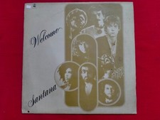 Carlos Santana Welcome  Rare LP Record Vinyl  India Indian Ex