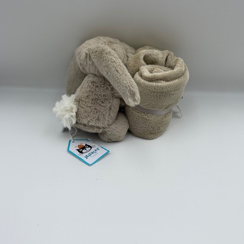 Sucette lapin beige timide Jellycat Bashful neuve avec étiquette jouet lapin mignon - Photo 3/8