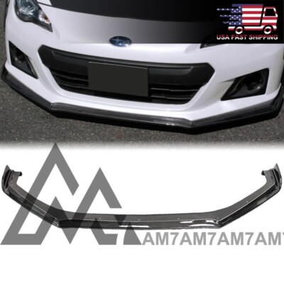 CS Design Carbon Fiber Front Lip for 2013 2014 2015 2016 Subaru BRZ ZC6 Zenki