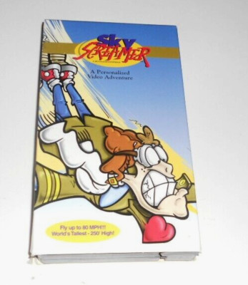 Sky Screamer A Personalized Video Adventure (Rare VHS) VG