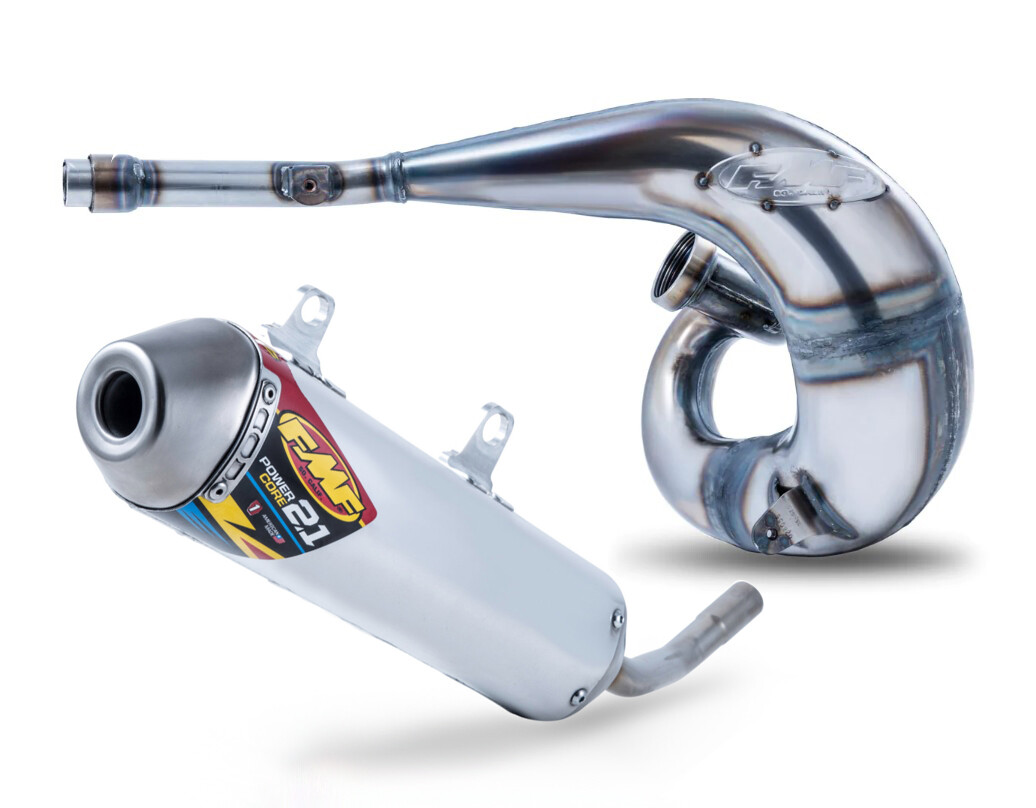 FMF Factory Fatty Pipe & PowerCore 2.1 Shorty Silencer for 20-22 