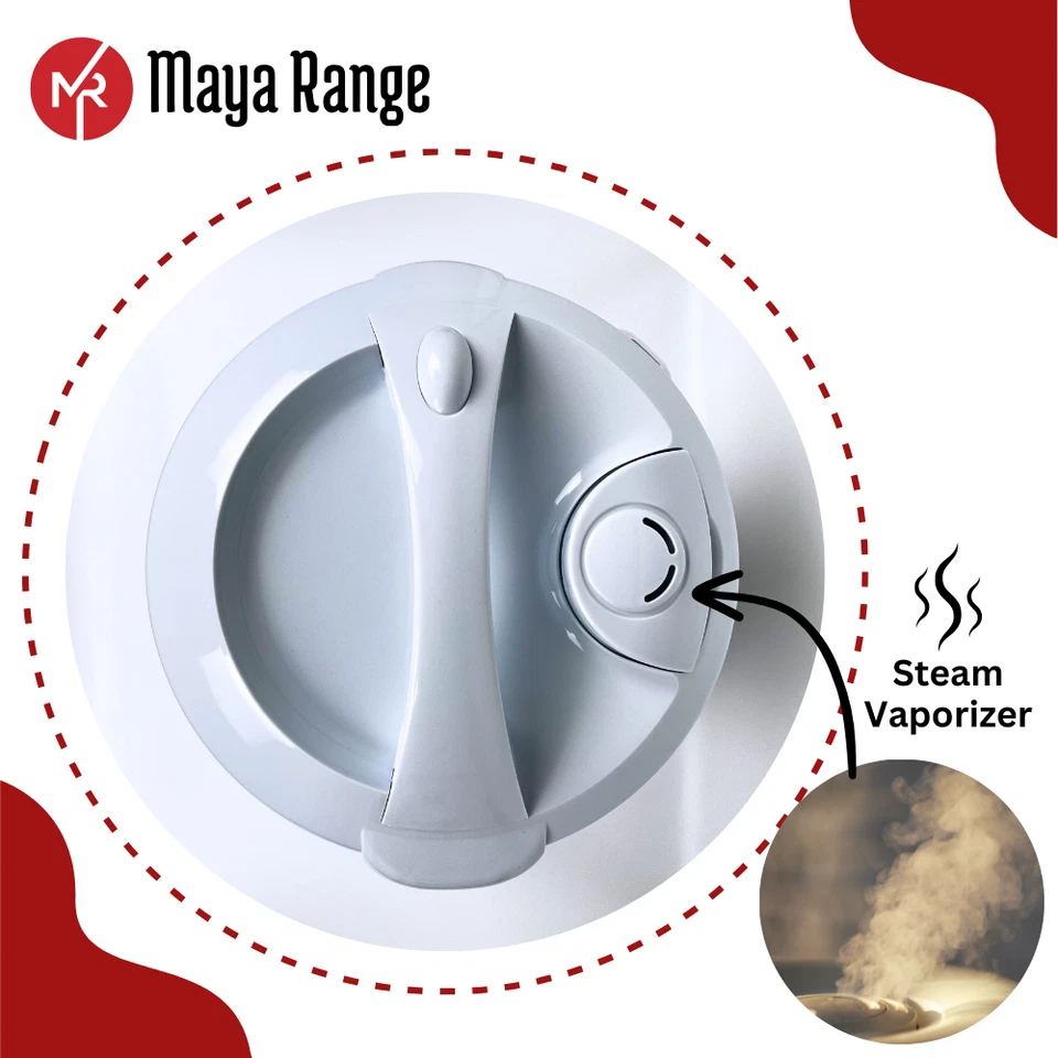 1.8L To 2.8L Deluxe Rice Cooker Non-Stick Pot Auto Shut Off Keep Warm 700W-1000W - Image 4 of 4