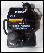 Mechanical Products 70A 48VDC Circuit Breaker Waterproof RV MARINE 174-S2-070-2
