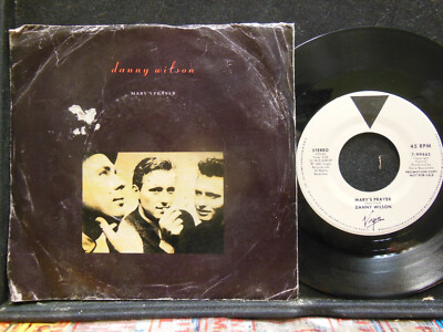 Promo! Danny Wilson   Mary's Prayer / Same, 45 RPM VG+ w PS (19D)
