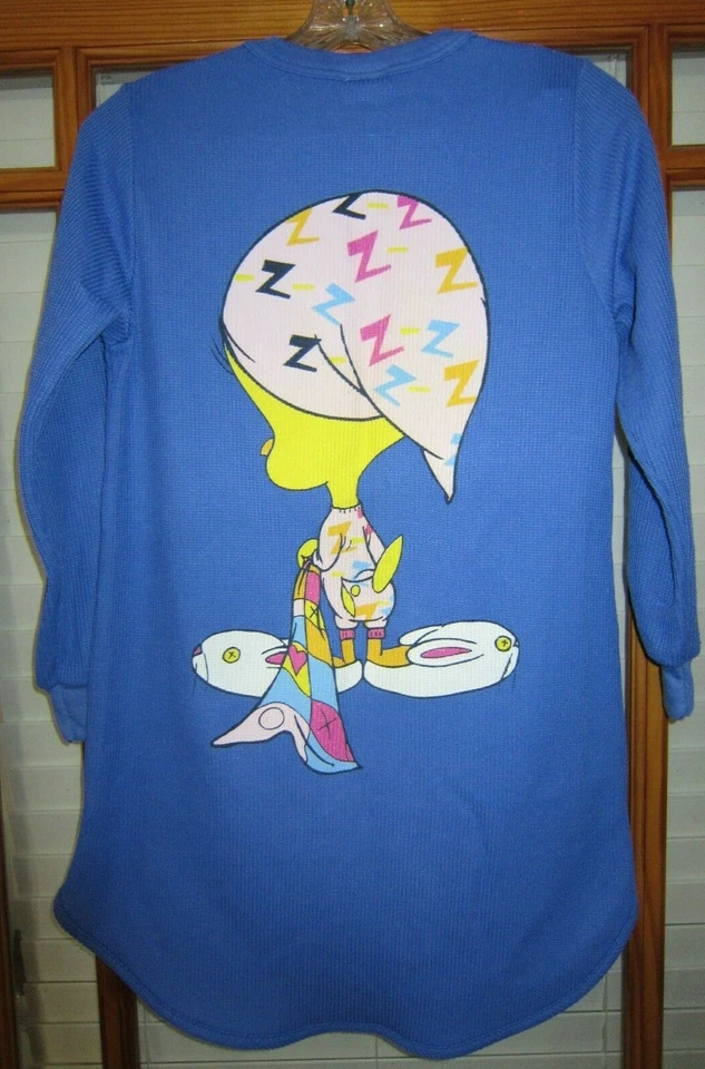 90's Double Sided Tweety Pajamas Girl's Size 14 Looney Tunes Wormser USA - Image 3 of 4