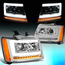 For 2007-2014 Tahoe Suburban Led Drl Bar Sequential Signal Projector Headlights For 2007-2014 Tahoe Suburban Led Drl Bar Sequential Signal Projector Headlights