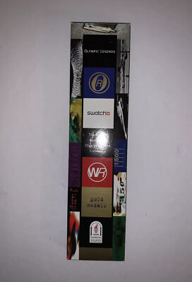 Swatch 1996 Dan Jansen US Olympics Special Loomi Art 1994 Lillehammer New Case