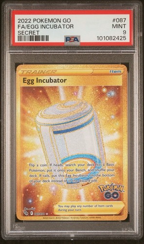 Egg Incubator graded PSA 9 for sale on eBay