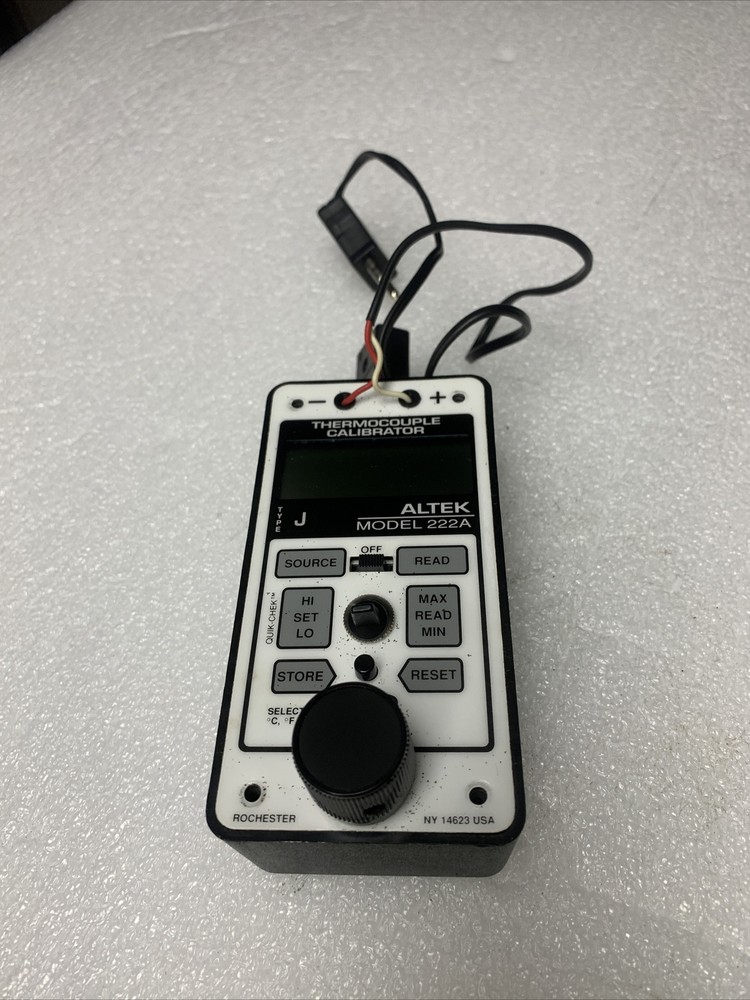 Altek 222a Universal Thermocouple Calibrator  G213