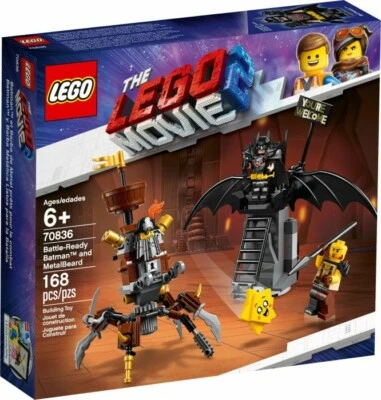 Lego The Lego Movie 2 - Einsatzbereiter Batman und Eisenbart (70836) NEU OVP - Bild 1 von 4