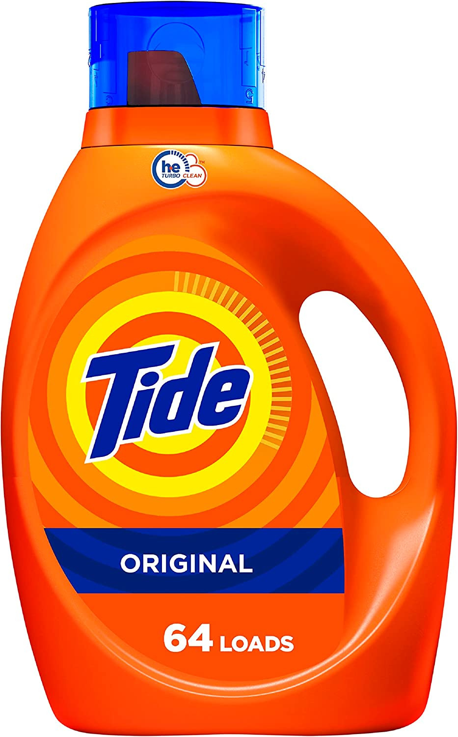 Tide Laundry Detergent Liquid Soap, High Efficiency, Original Scent, 64 Loads