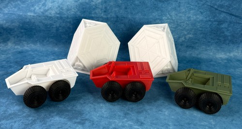 Silent Running Buggies and Cargo Pods Set, Bruce Dern, 1970s, Sci-Fi, Toys