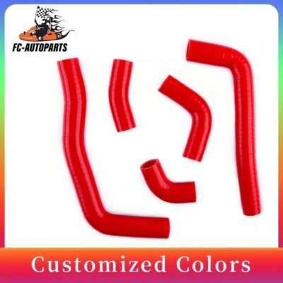 GPI Racing Red Silicone Radiator Hose Kit For Honda CRF450R 2006-2008