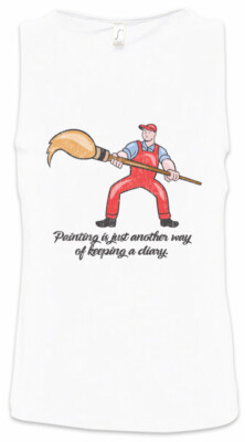 Painting Herren Tank Top Maler Painter Artist Lackierer Handwerk Künstler