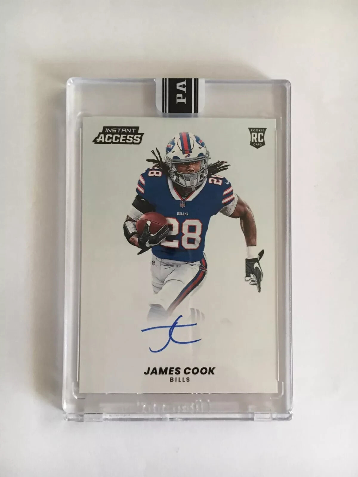 Aidan Hutchinson Panini Instant NFL Instant Access Autographs #IAA2 Green Ink