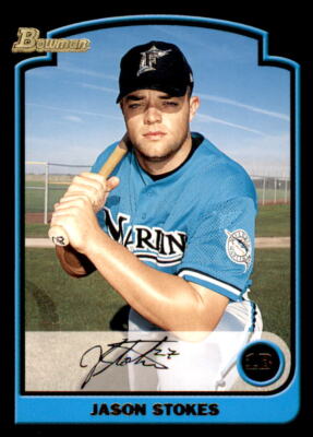 Jason Stokes Florida 2003 Bowman #163 Jason Stokes Florida Marlins | eBay