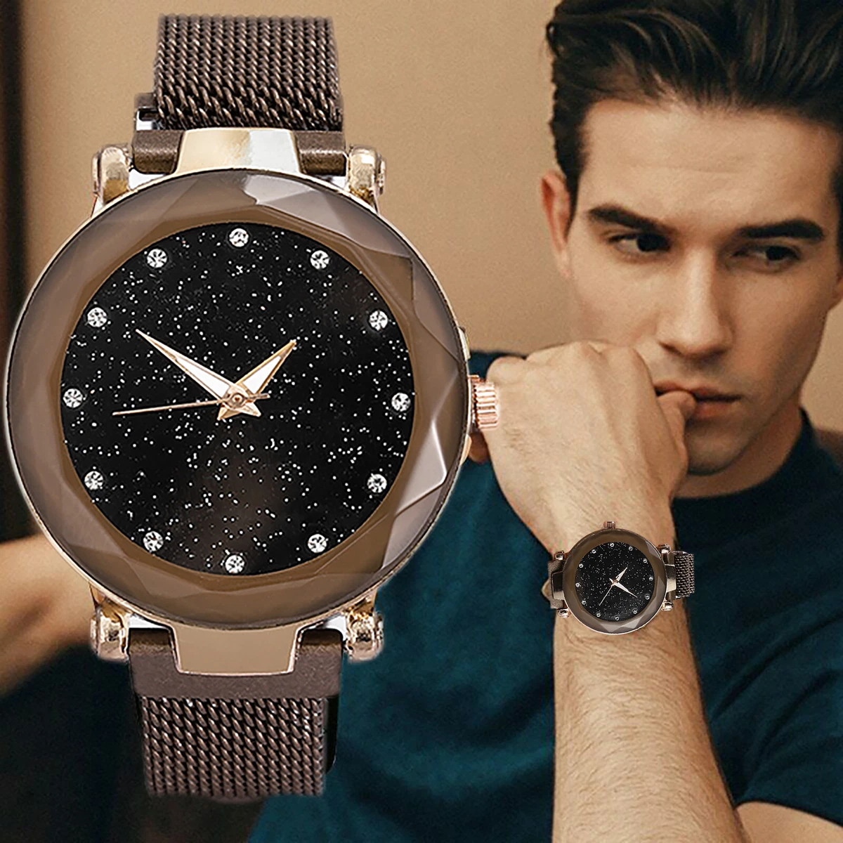 Starry sky watch clearance waterproof