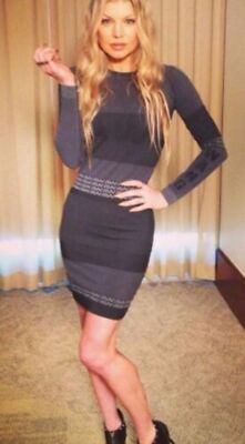 deep v knit dress Knitted ribbed V-neck dress in black – Mila.Vert
