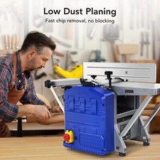 Portable Power Benchtop Planer Versatile Thickness Planer for Wood 1250W 8000rpm