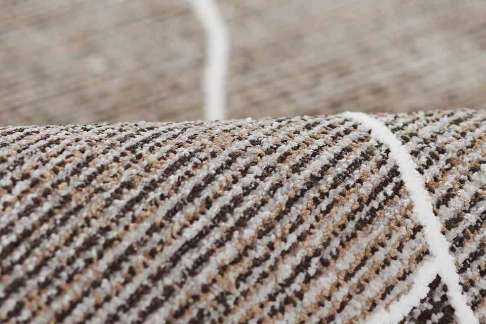 Alfombra de diseño marroquí Momeni Rabat, gris, 7'10" X 10'2" Foto 4 de 4