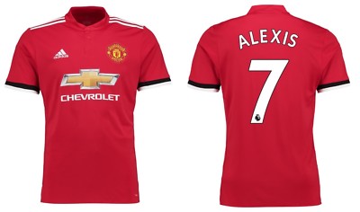 Trikot Adidas Manchester United 2017-2018 Home - Alexis 7 [128 bis XXL] ManU