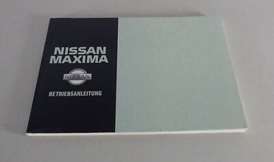 Betriebsanleitung Nissan  Maxima J30 Stand 06/1992