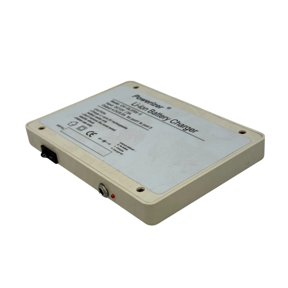 Powerizer CH-GL3705-5 Li-ion Battery Charger Input DC12V / 3A Output 4.2V / 0.5A - Image 2 of 4