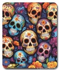 Sugar Skull Dia de los Muertos Day of the Dead  Mouse Pad / PC Mousepad  Gift