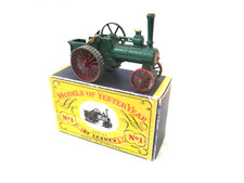 MODEL OF YESTERYEAR Y1-1, ALLCHIN TRACTION ENGINE + CRAFTED BOX.