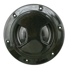 Plastic Fuel Filler / Gas Cap Cover - 6 Bolt Flange With Flush Screw-in Cover
