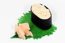 Food Replica Gunkan Maki Sushi Tuna Mayo with Pickled Ginger Cell Phone Stand