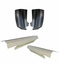 2007-2013 Silverado, 2 Door Outer Rocker Panel And Cab Corner Pair