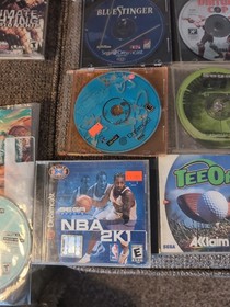 SEGA Dreamcast Bundle Lot Of 2 Consoles,Black,White,Mem Cards,Controllers Games