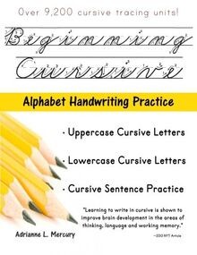Beginning Cursive: Alphabet Handwriting Practice (O... | Buch | Zustand sehr gut