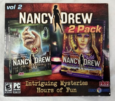 Nancy Drew Her Interactive Adventures 2 Pack Vol 2 - Captive Curse, Lost Queen
