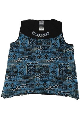 VIA APPIA DUE Top Damen Trägertop Tanktop Unterhemd Gr. EU 52 Baumwo... #fujl0pm