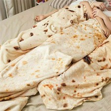 Taco Burrito Tortilla Couverture Douce Flanelle Wrap Jeter Couverture pour Bébé
