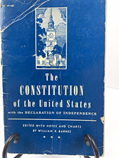 Vintage Constitution of the United States  Declaration of Independence PB 1951