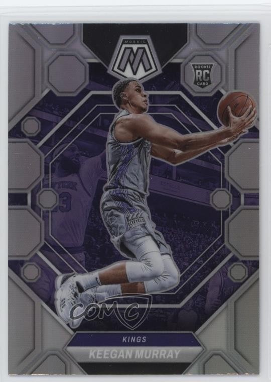 2022-23 Panini Mosaic Rookies Silver Prizm Keegan Murray #227 Rookie RC sq3