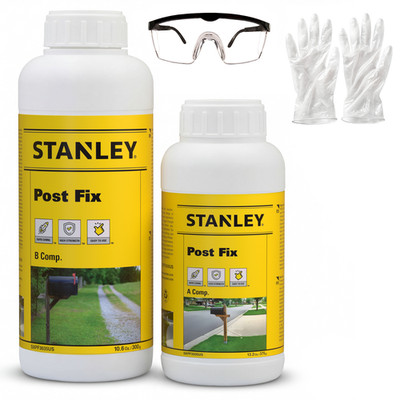 Stanley F996 Post Fix Fence Post Foam Rapid Installation Composite, 23.8oz 1 Pk