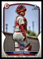 2023 Topps Bowman Rickardo Perez #BP-27 Philadelphia Phillies Prospects Baseball