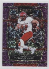 2022 Panini Select Draft Picks Concourse Purple Lazer Prizm Cooper Kupp #48 6k2