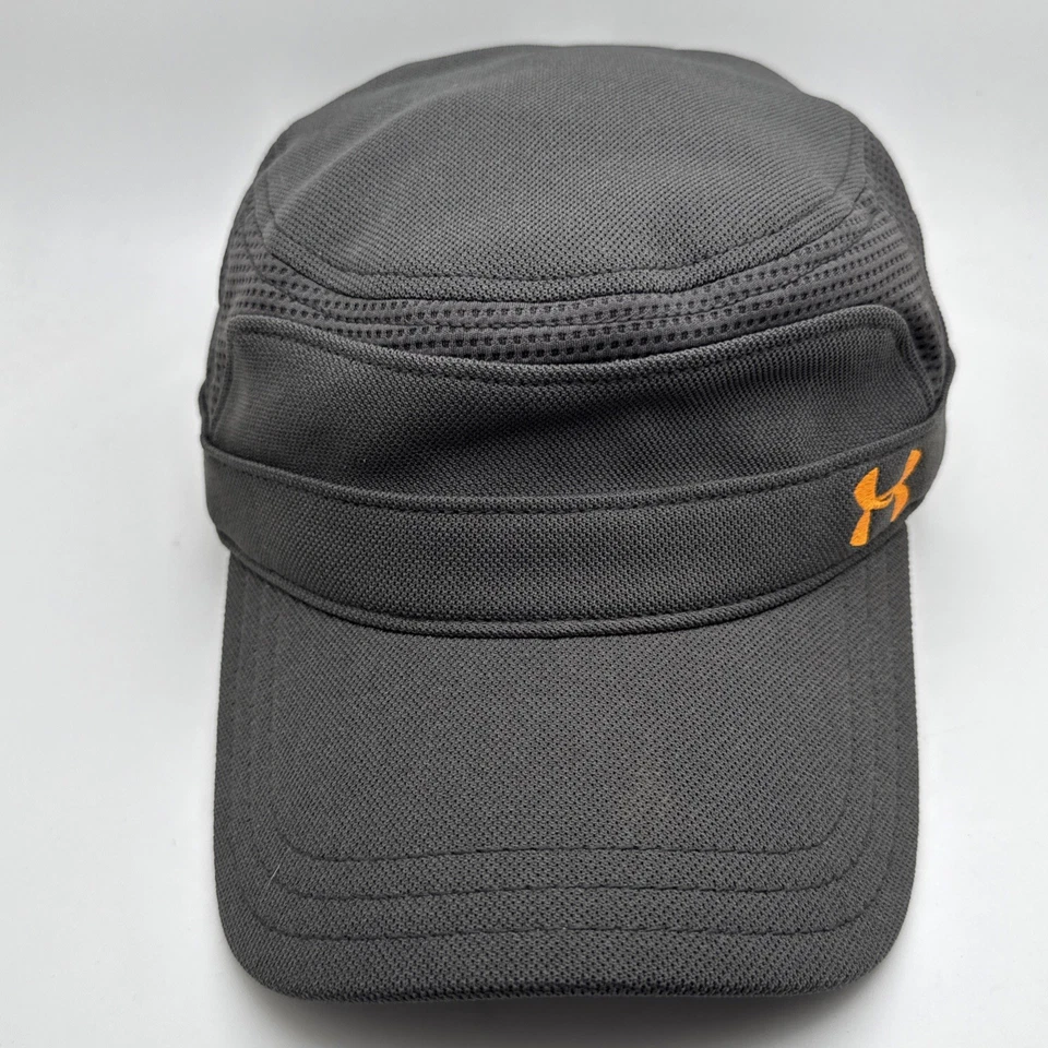 Gorra Under Armour Heat Gear Cadete Ejército Militar Correa Trasera Para Hombres M/LG Gris Foto 2 de 4